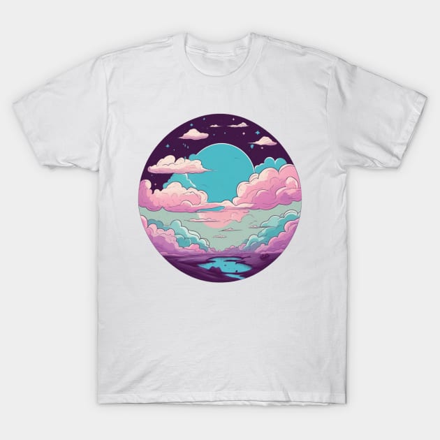 Valley of Clouds T-Shirt by Eclecterie